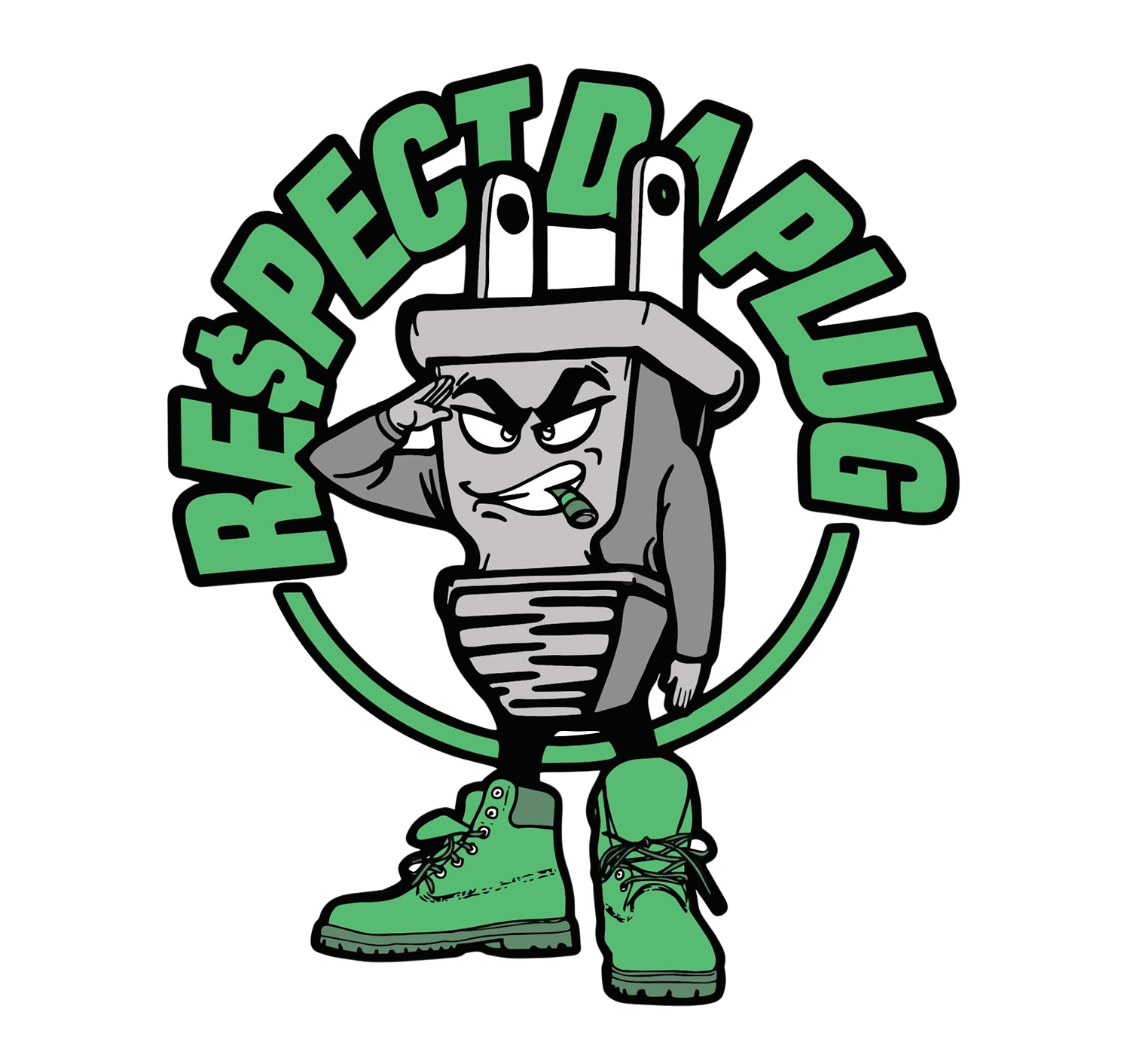 Respect Da Plug Character Vector